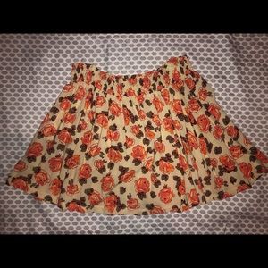 Floral skirt